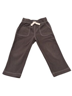 Osh Kosh B’gosh Charcoal Gray Fleece Sweatpants with Drawstring